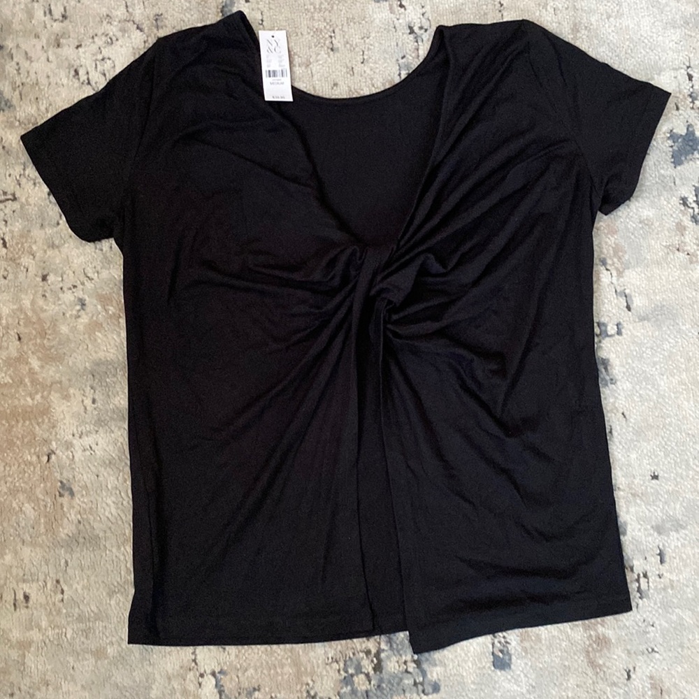 Open Back Twist Top, NWT, Size Medium